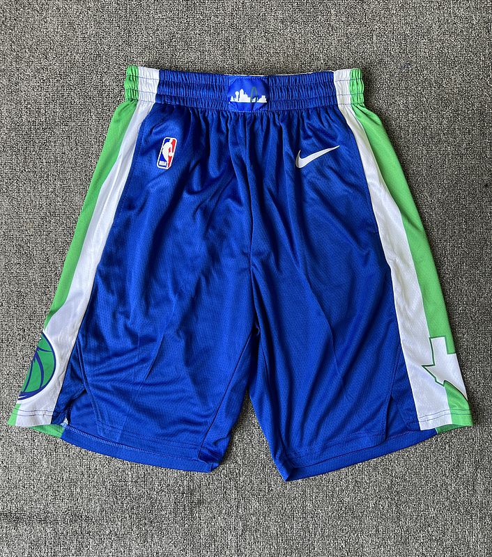 2025 Men NBA Dallas Mavericks Shorts Nike Blue